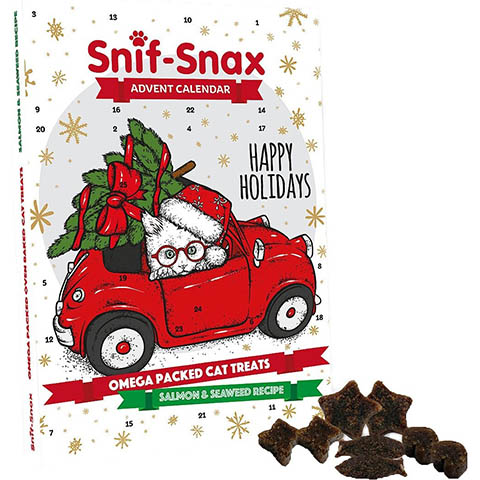 Snif-Snax Happy Holiday Advent Calendar Cat Treats