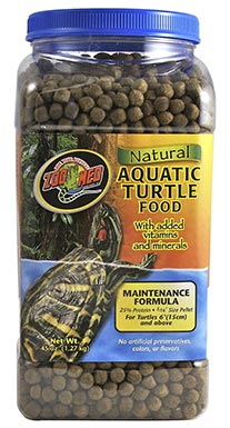 Zoo Med Natural Aquatic Maintenance Formula Turtle Food