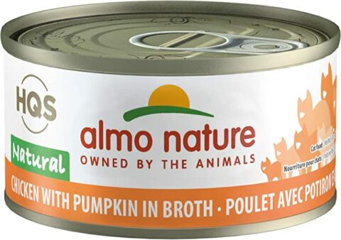 Almo Nature HQS Complete Chicken With Pumpkin in Broth