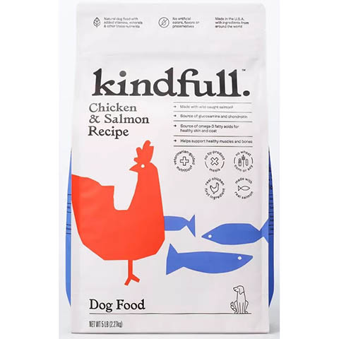 Receta de Pollo y Salmón Comida seca para perros - Kindfull™