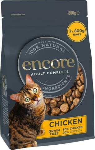 Encore Complete and Grain Free Adult Dry Cat Food