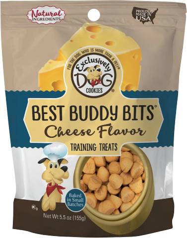 Exclusively Dog Best Buddy Bits Cheese Flavor Dog Treats