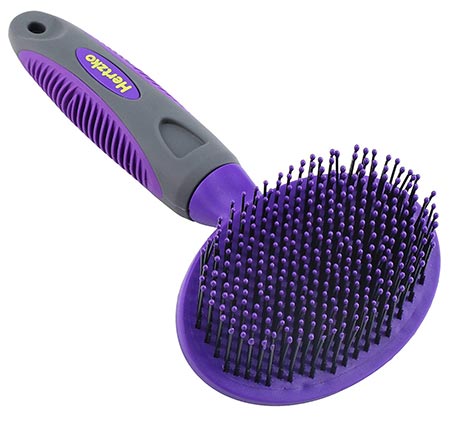 Hertzko Soft Pet Brush with Pins for Dogs, Cats