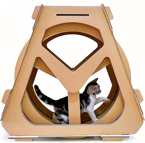 Large Cat Turntable Wheel