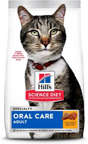Hill’s Science Diet Adult Oral Care Cat Food