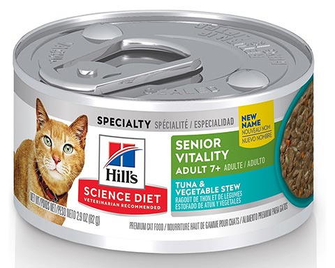 Hill’s Science Diet Senior Vitality Canned Cat Food