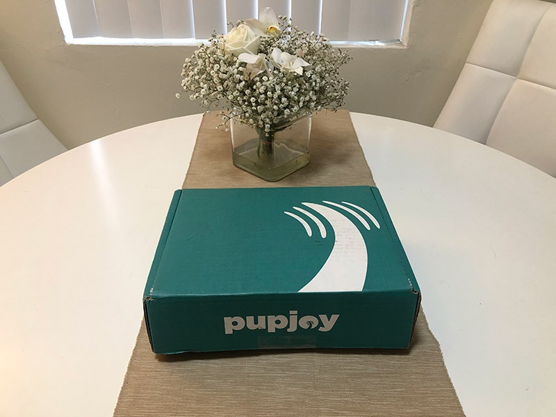 pupjoy subscription box packaging