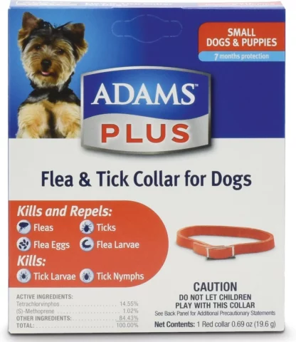 Adams Flea & Tick Collar for Dogs extra small