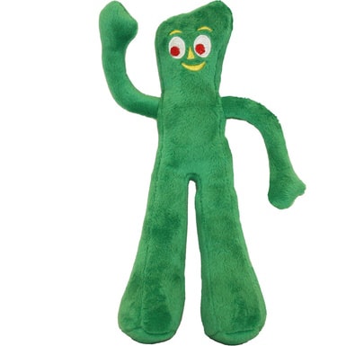 Multipet Gumby Squeaky Plush Dog Toy