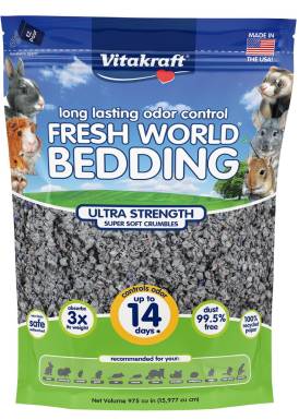 Vitakraft Fresh World Ultra Strength Litter Box & Cage Small Animal Bedding
