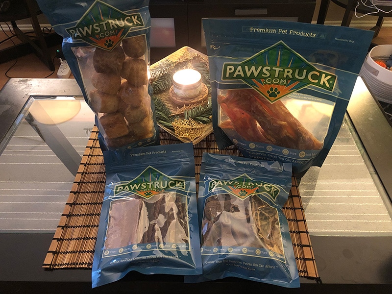 pawstruck dog chews and treats