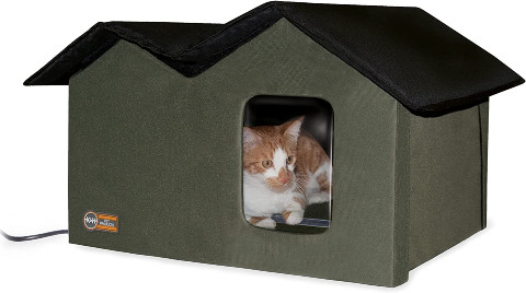 K&H Pet Products Outdoor Multi-Kitty House