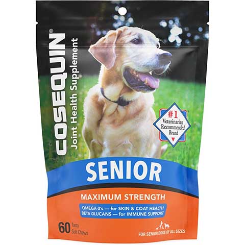 Nutramax Cosequin Immune & Joint Health Soft Chew Supplement for Senior Dogs