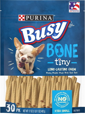 Purina Busy Made in USA Facilities Toy Breed Dog Bones