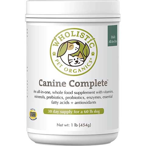 Wholistic Pet Organics Canine Complete Powder Multivitamin for Dogs
