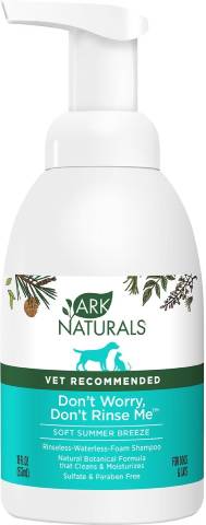 Ark Naturals Don't Worry Don't Rinse Me Waterless Dog & Cat Shampoo
