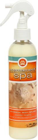 Best Shot Scentament Spa Botanical Body Splash Exotic Island Deodorize & Detangle Spray
