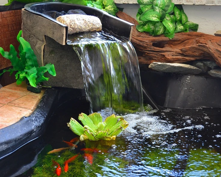 DIY Zen Pond with Waterfall