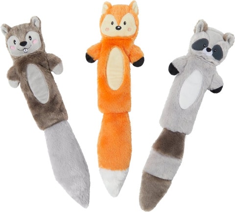 Frisco Forest Friends Stuffing-Free Skinny Plush Toys