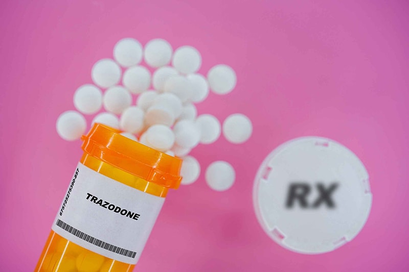 Trazodone Rx medicine pills