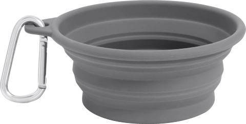 Frisco Silicone Collapsible Travel Bowl with Carabiner