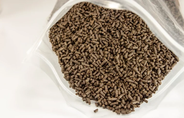pellet feed for crayfish or lobster
