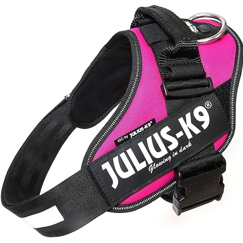 Julius-K9 IDC Powerharness Nylon Reflective No Pull Dog Harness