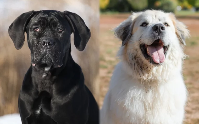 Parent breeds of Cane Corso Great Pyrenees Mix - Featured Image