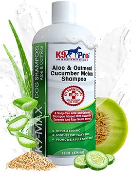 K9 Pro Oatmeal Dog Shampoo and Conditioner