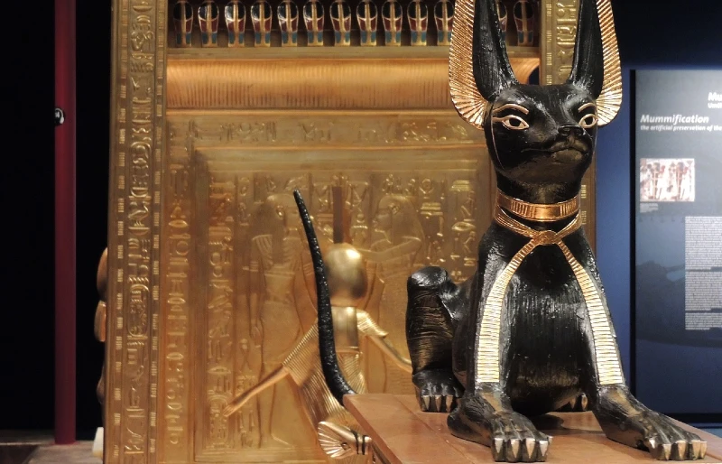 egyptian statue of a cat