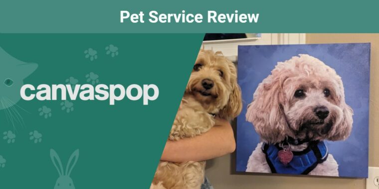 Canvaspop Pet Portrait Review SAPR Custom FT IMG