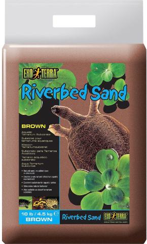 Exo Terra Riverbed Sand Brown Aquatic Terrarium Substrate