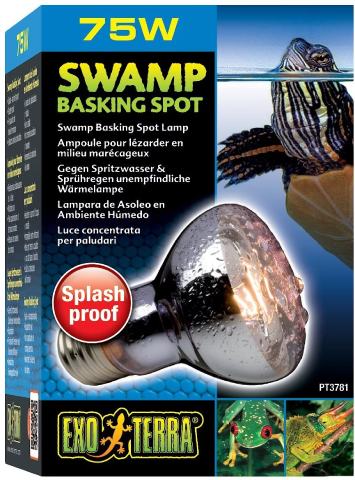 Exo Terra Swamp Basking Splash Proof Reptile Spot Lamp