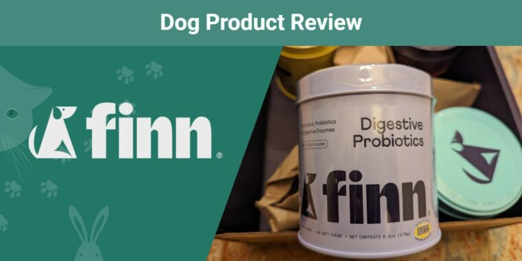 Finn Multivitamin & Supplement Dog Product Review Grey Can Featured SAPR