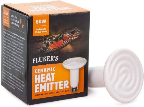 Fluker’s 60W Ceramic Reptile Heat Emitter