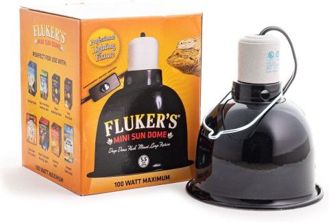 Fluker’s Mini Sun Dome Lighting Fixture