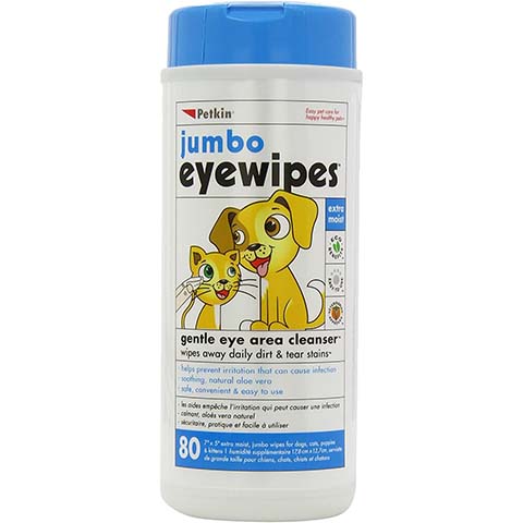 Petkin Jumbo Pet Eye Wipes