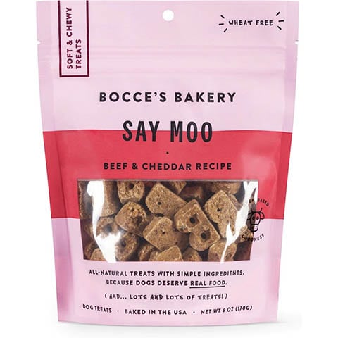 Bocce’s Bakery Say Moo Beef and Cheddar Dog Treats