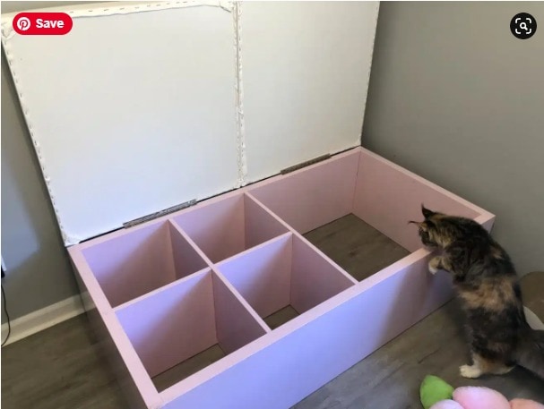 Caixa de parto para gatos faça você mesmo – Criador de gatos Sensei