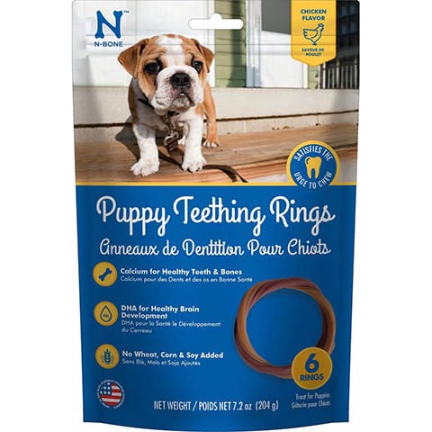 N-Bone Puppy Teething Ring Dog Treats-Best for Puppies