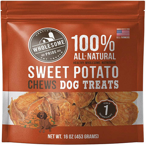 Wholesome Pride Sweet Potato Dog Treats