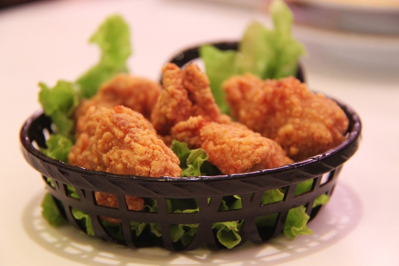 fried chickens in a basket