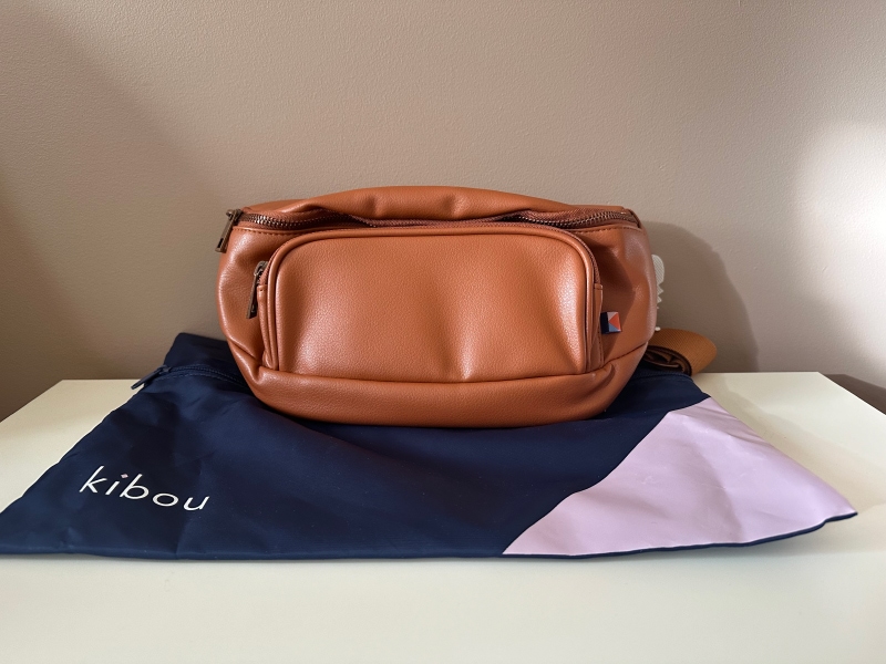 Kibou Vegan Leather Bag - bag and packaging