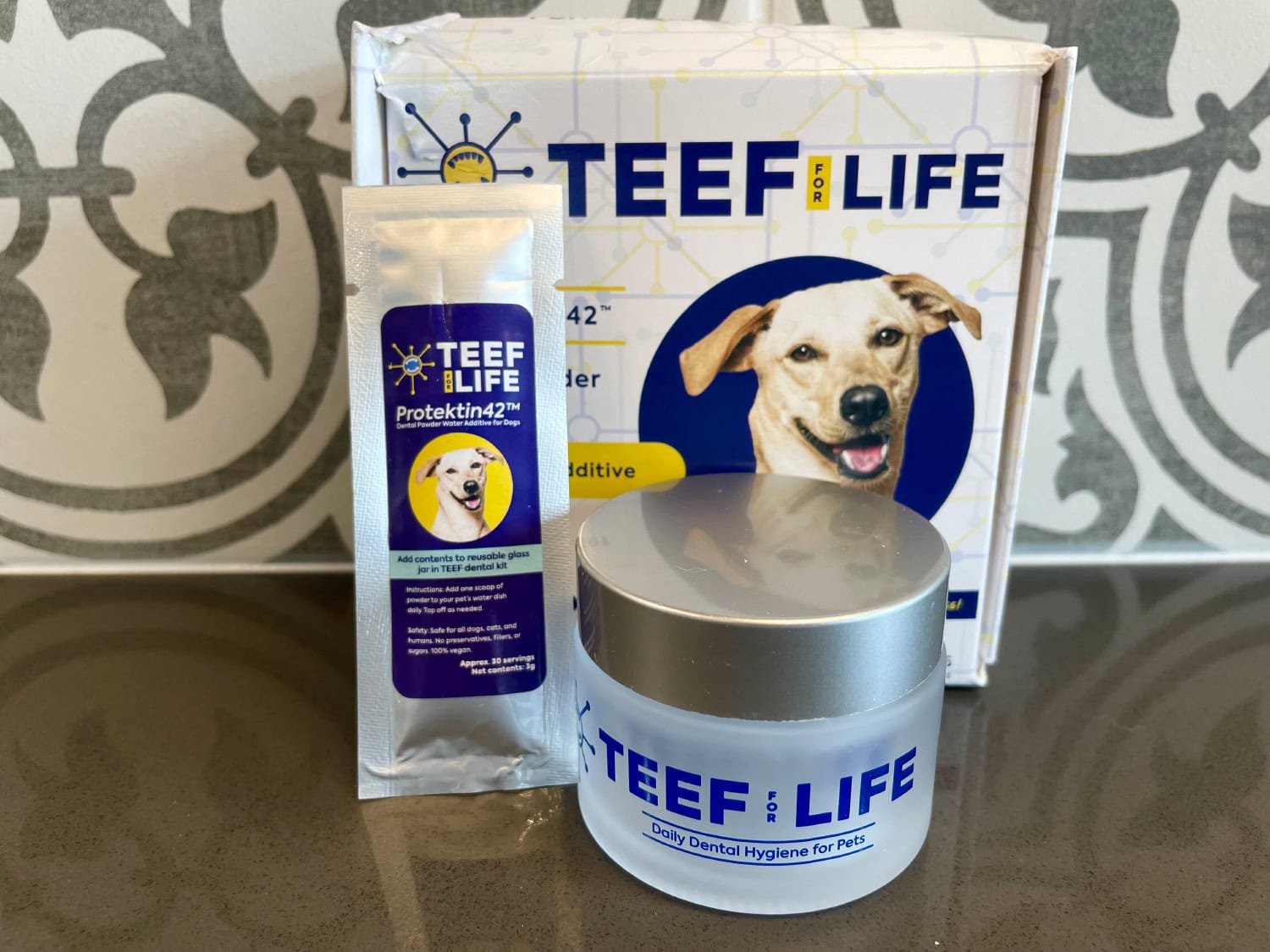 TEEF for Life - unboxing products